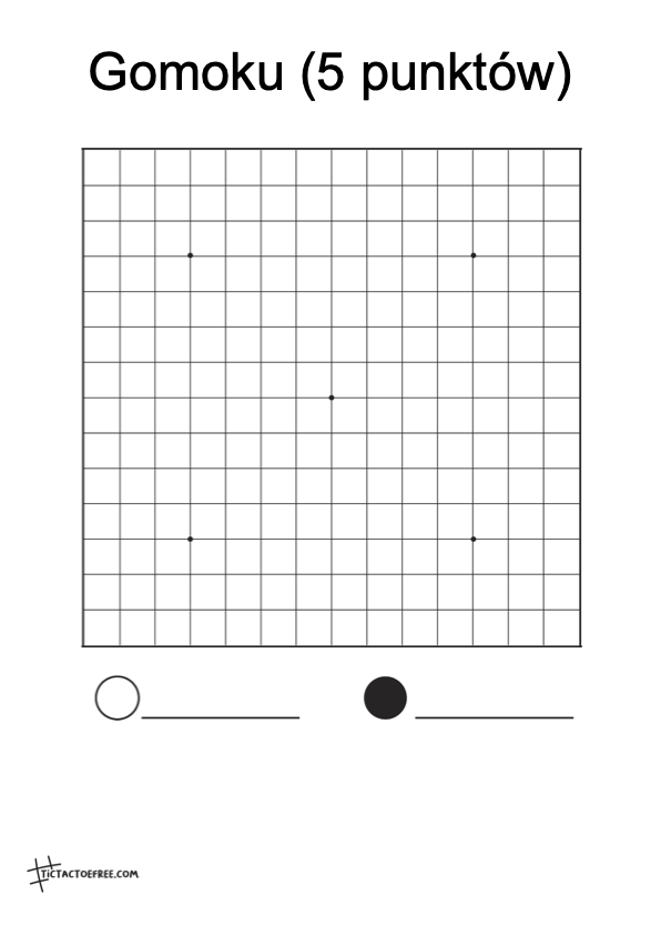 Gomoku (5 punktów)