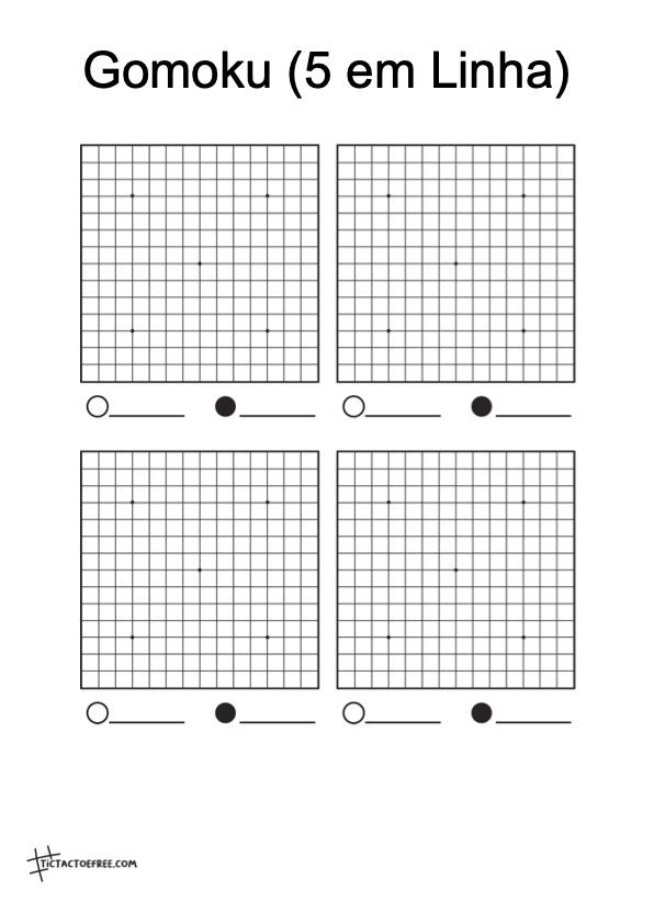 Gomoku (5 em Linha) 2*2