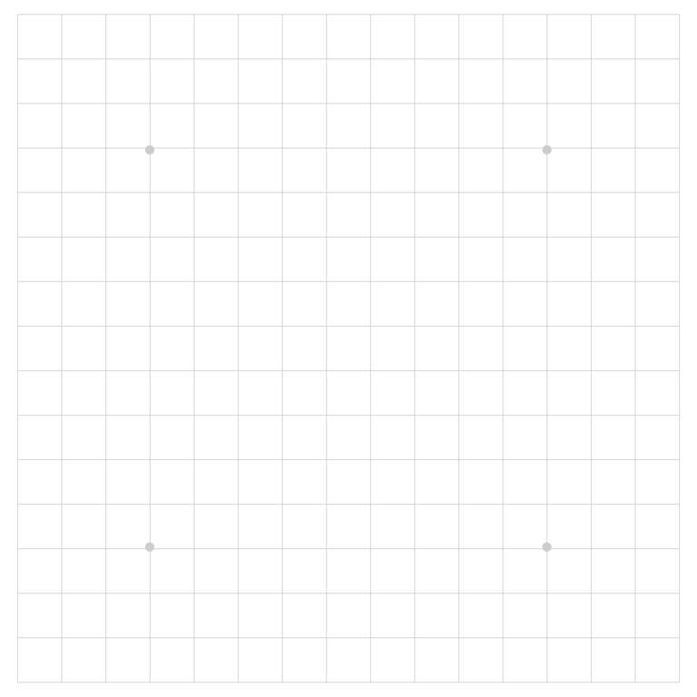 Plateau de jeu pour Gomoku