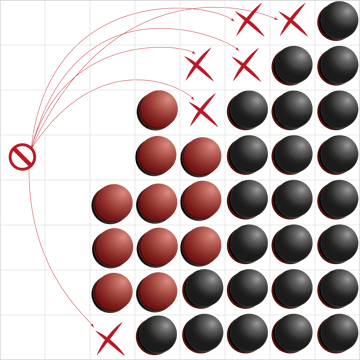 Nessuna mossa disponibile a Reversi