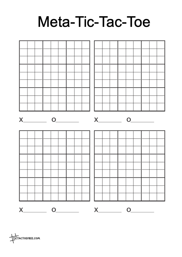 Meta-Tic-Tac-Toe 2*2